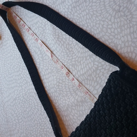 The Sak Original Black Crochet Shoulder Bag - Picture 14 of 14